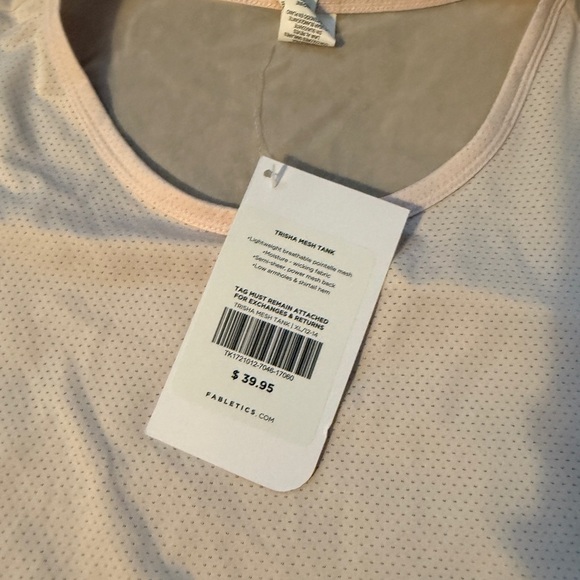 Fabletics Pink Relaxed Tank Top - Picture 3 of 6